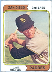 1974 Topps Baseball Cards      148A    Dave Hilton SD